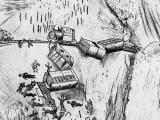 Artist impression of Remutaka incline accident