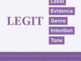 Evaluating information with LEGIT