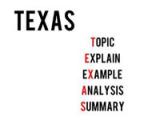 Communicating information: TEXAS