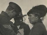 A mother farewells her soldier son