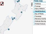 Treaty sheets and signing locations