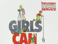 Poster showing cartoon women doing various jobs on the words Girls Can Do Anything