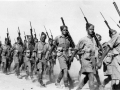 2 NZEF infantry marching into Egypt