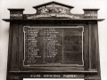 East Town railway workshops roll of honour board