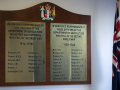 Ministry for Primary Industries roll of honour board