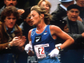 Allison Roe on her way to victory in the Boston Marathon, 1981
