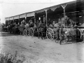Army Service Corps ration dump, 1917