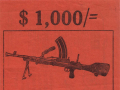 Bren gun reward leaflet