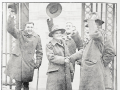 Cyril Bassett outside Buckingham Palace