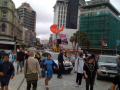 Christchurch streets just after the earthquake