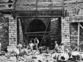 Lyttelton rail tunnel under construction, 1860s