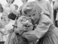 Winning pet lamb, Palmerston North A & P Show, 1958