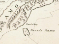 Part of James Cook’s map of the South Island