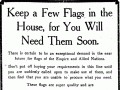 Preparing for Armistice Day