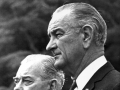 Keith Holyoake and Lyndon B. Johnson