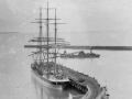 Sumpter Wharf, Oamaru, in the 1890s