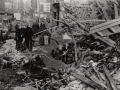 After a German air raid on London, 1940
