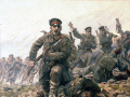 Bulgarian bayonet charge