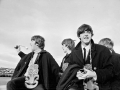 The Beatles arrive in Wellington, 1964