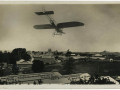 <em>Britannia</em> monoplane flying over Auckland