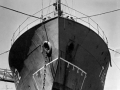 Damage to HMNZS <em>Kiwi</em> after ramming