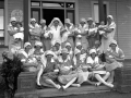 Karitane nurses and babies in 1929