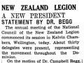 NZ Legion elects new president