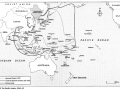Map of the Pacific theatre, 1941-1945