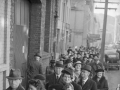 Queuing for rationed goods