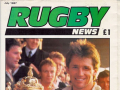 Rugby News world cup cover, July 1987