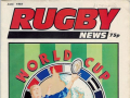 Rugby News world cup cover, June 1987