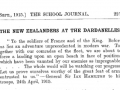 Gallipoli feature in the <em>School Journal</em>