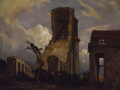 The ruins of Becordel, 1916