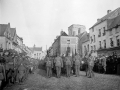 Marching through Le Quesnoy, 1918