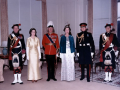 Sir Bernard Fergusson and personal staff