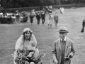 Laby and Lady Bledisloe walking