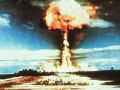 Mururoa Atoll bomb test