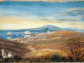 Painting of Auckland, 1843