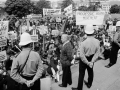 Anti-Vietnam War protest at Parliament
