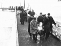 <em>Wahine</em> survivors at Seatoun wharf