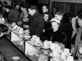 Busy railway tearoom