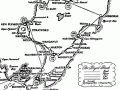 Royal visit route map, Gisborne-Wellington, 1954