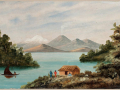 Lake Taupō painting