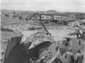 Inspecting wreckage at the Tangiwai disaster