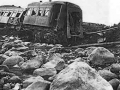 Wreckage of carriage at Tangiwai