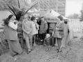 Maori land marchers camp, 1975