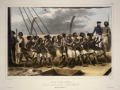 Haka on board the Astrolabe, 1827