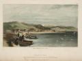 Painting of Te Aro pa, 1847
