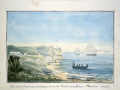 First campsite at new town of Auckland, 1840