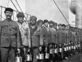 New Zealand tunnellers on board the Ruapehu